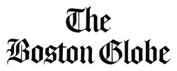 The Boston Globe のロゴ、ブラック ロゴタイプバージョン（背景透過）