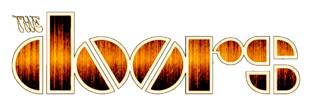 The Doors Logo auf transparentem Hintergrund