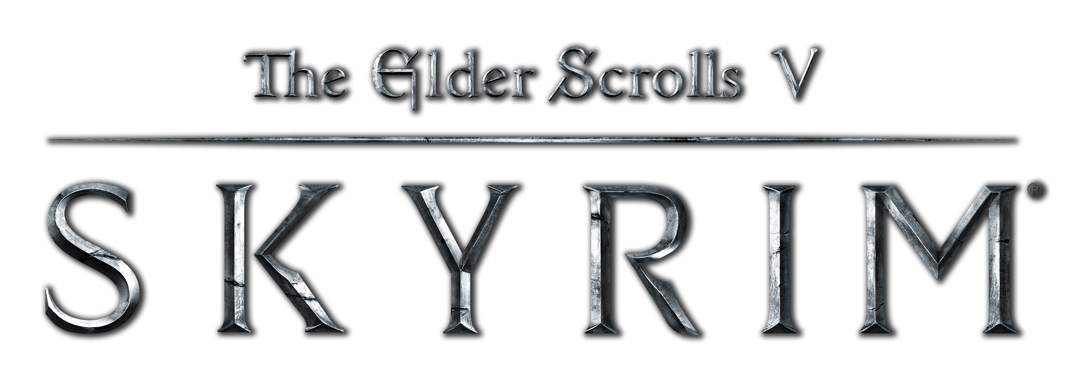 The Elder Scrolls logo on a transparent background