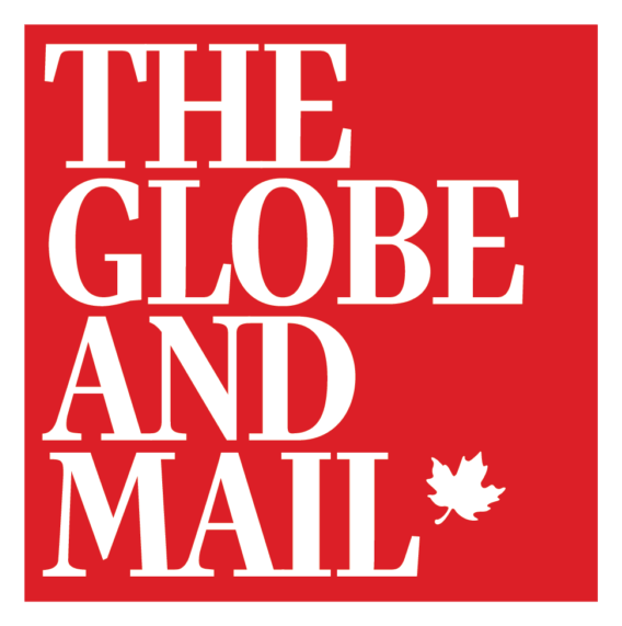The Globe and Mail のロゴ、アイコンバージョン（背景透過）
