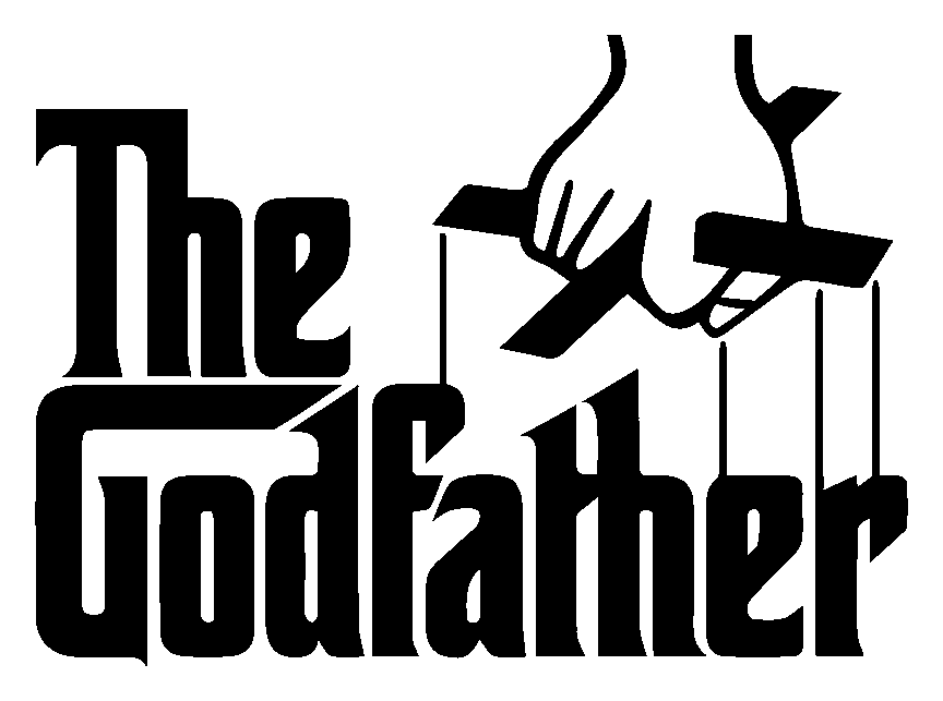 Logo de The Godfather sobre fondo transparente