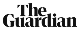 The Guardian logo, black wordmark version, on a transparent background