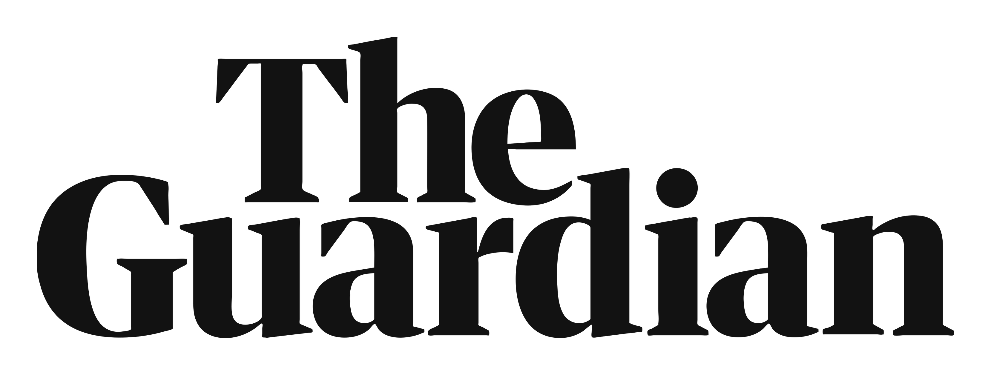 The Guardian logo on a transparent background