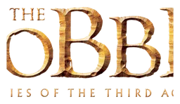 The Hobbit logo, horizontal version, on a transparent background