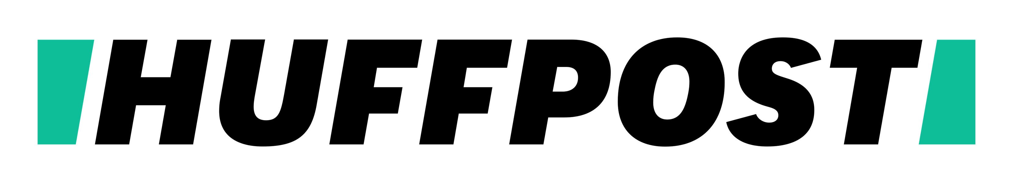 The Huffington Post logo on a transparent background