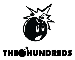 The Hundreds logo, black version, on a transparent background