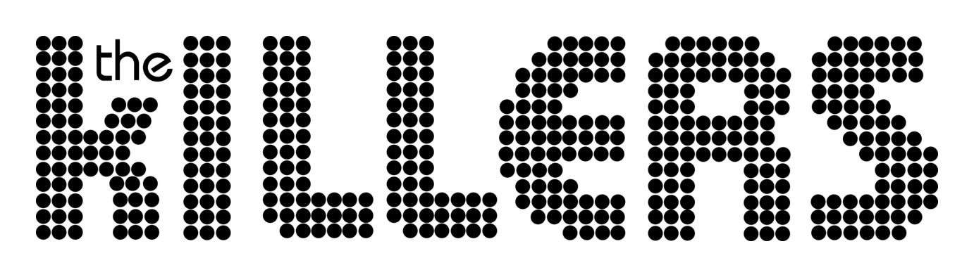 The Killers logo on a transparent background