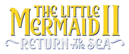 Logo de The Little Mermaid, versión logotipo, sobre fondo transparente