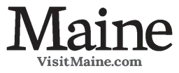 The Maine logo, black wordmark version, on a transparent background