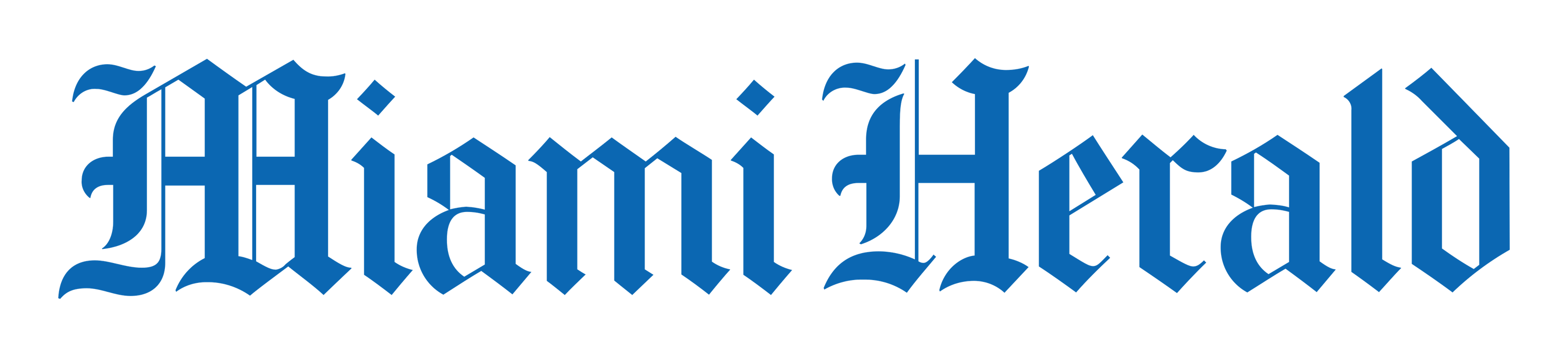 Logo de The Miami Herald sobre fondo transparente