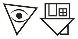 The Neighbourhood logo, monochrome version, on a transparent background