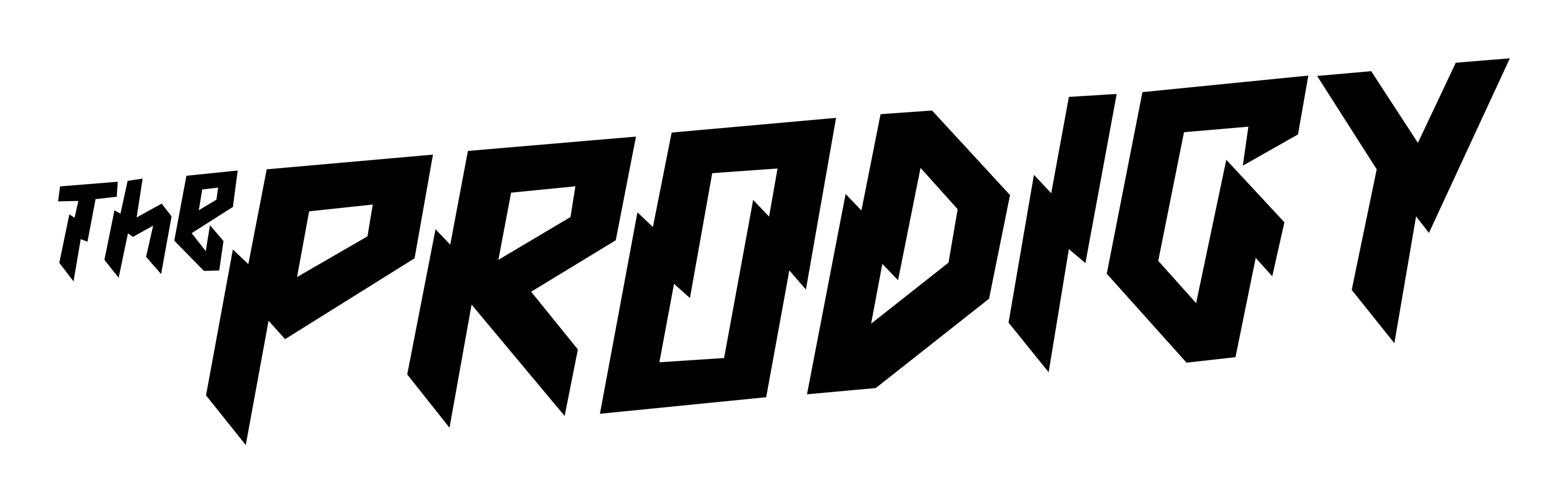 The Prodigy logo on a transparent background