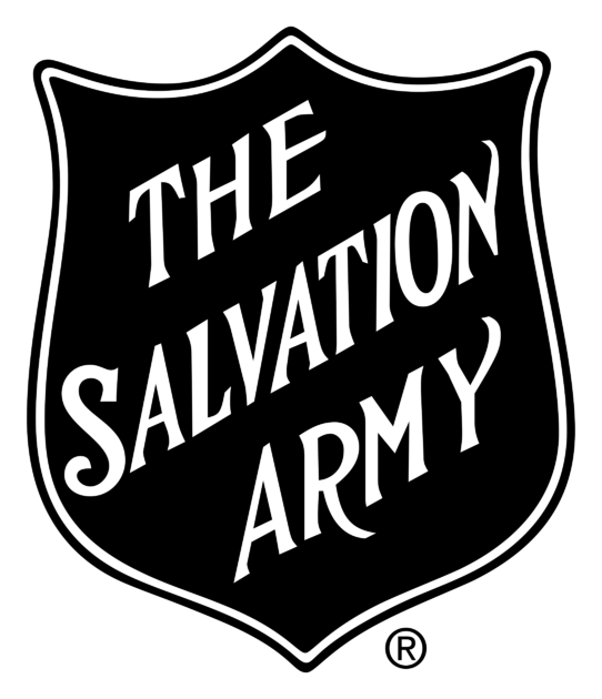 The Salvation Army logo, black icon version, on a transparent background