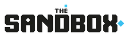The Sandbox logo, black wordmark version, on a transparent background