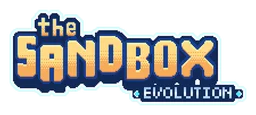 The Sandbox logo, horizontal version, on a transparent background