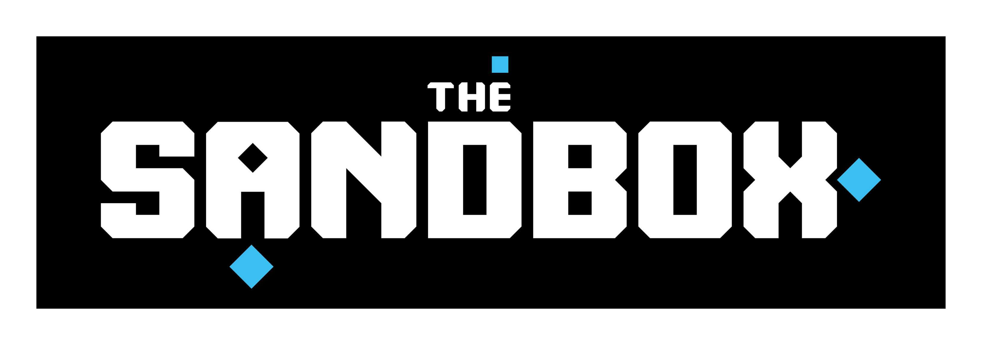 The Sandbox logo on a transparent background