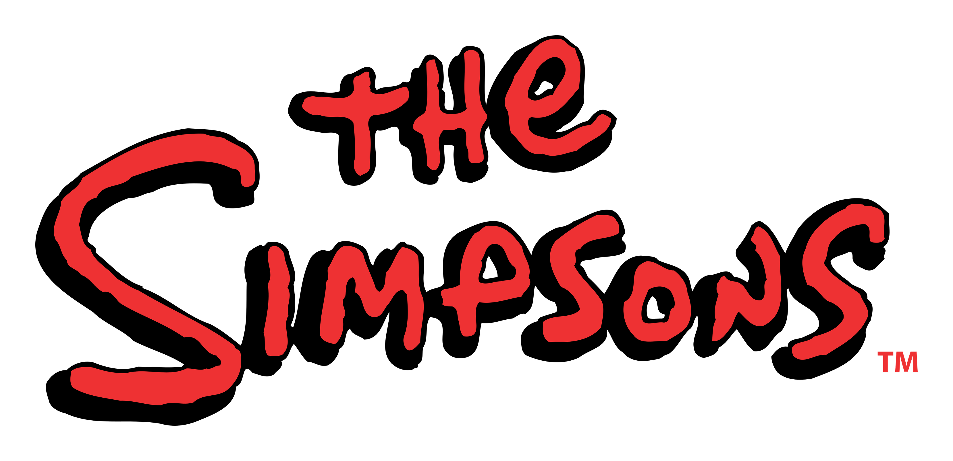 Logo The Simpsons sur fond transparent