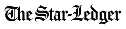 The Star Ledger logo, black wordmark version, on a transparent background