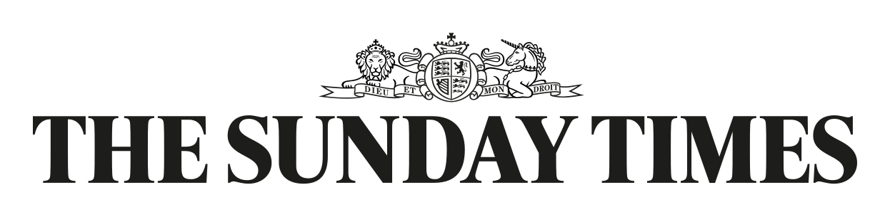 The Sunday Times logo on a transparent background