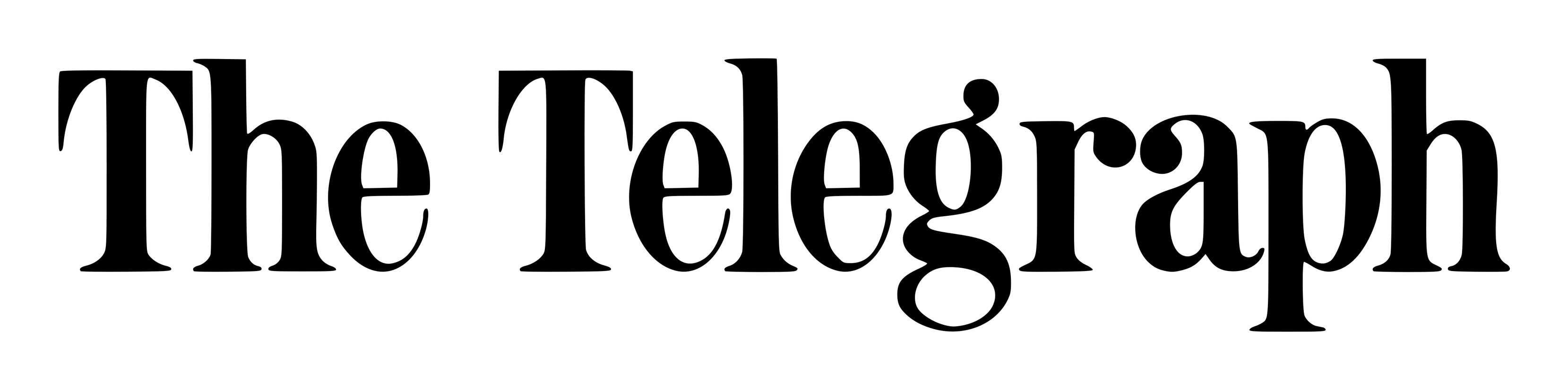 The Telegraph logo on a transparent background