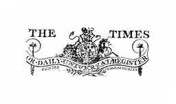 The Times logo, black wordmark version, on a transparent background