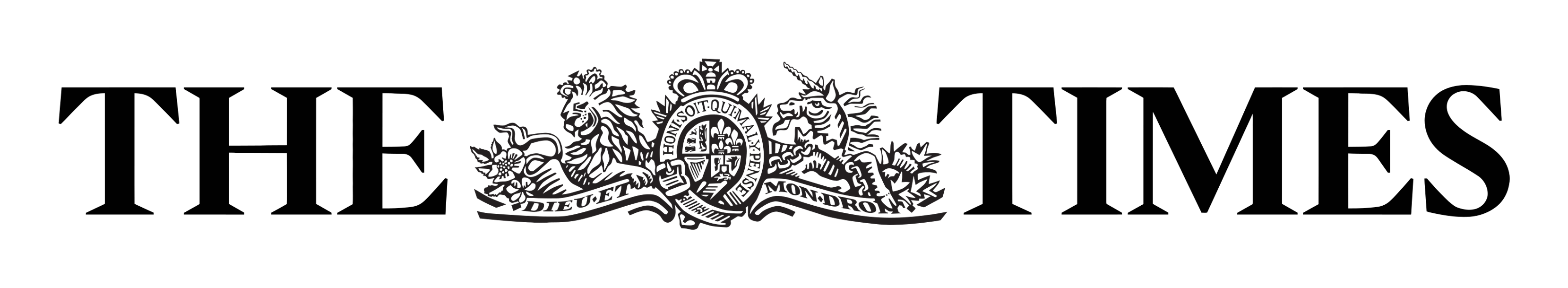 The Times logo on a transparent background