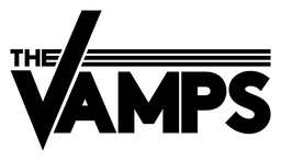 The Vamps logo, black version, on a transparent background