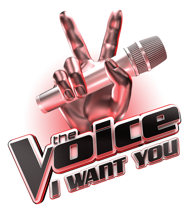 The Voice logo on a transparent background