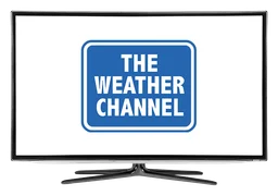 The Weather Channel logo, horizontal version, on a transparent background