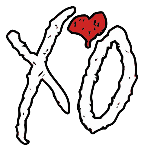 The Weekend logo, monochrome icon version, on a transparent background