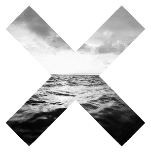 The XX logo, monochrome icon version, on a transparent background