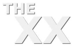 The XX logo, white version, on a transparent background