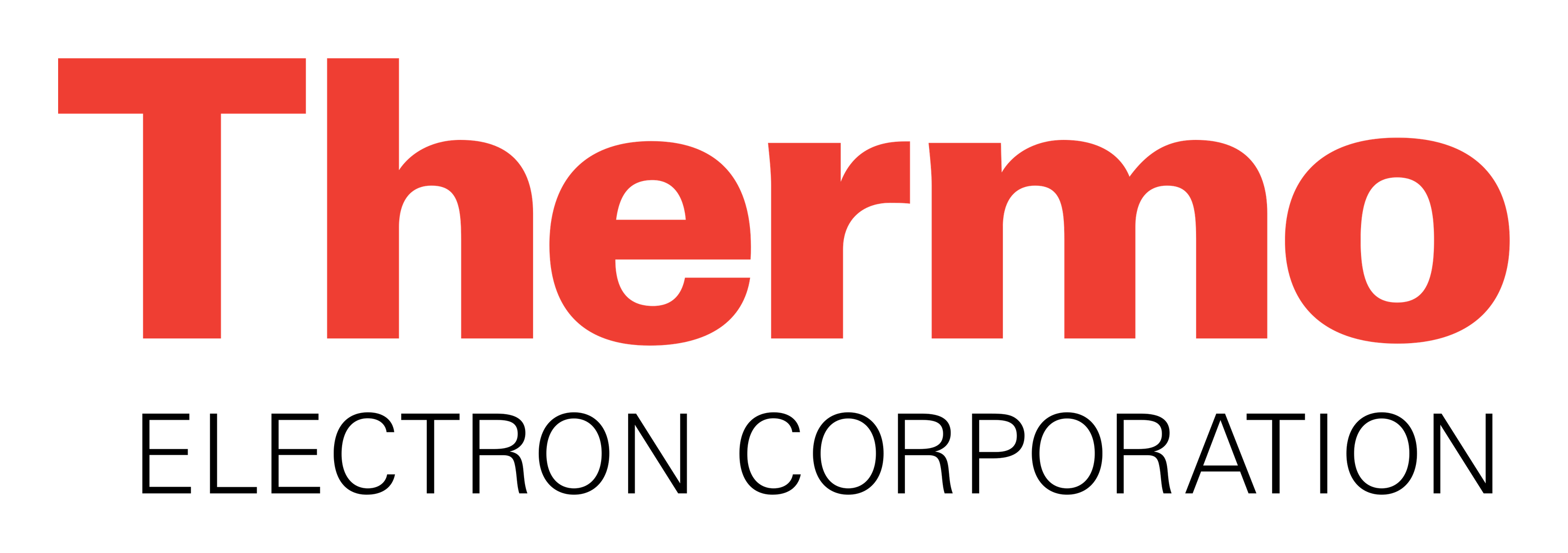 Logo Thermo Electron sur fond transparent