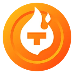 Theta Network Logo, Variante Icon, auf transparentem Hintergrund