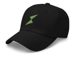 Thorchain logo, black version, on a transparent background