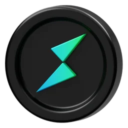 Thorchain logo, black icon version, on a transparent background