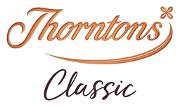 Thorntons Logo, Variante horizontal, auf transparentem Hintergrund
