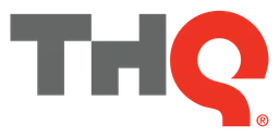 Logo de THQ, versión horizontal, sobre fondo transparente