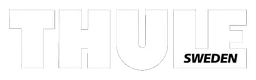 Thule logo, white wordmark version, on a transparent background