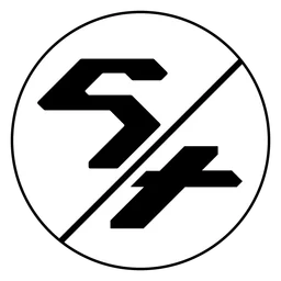 Thunder Token logo, monochrome icon version, on a transparent background