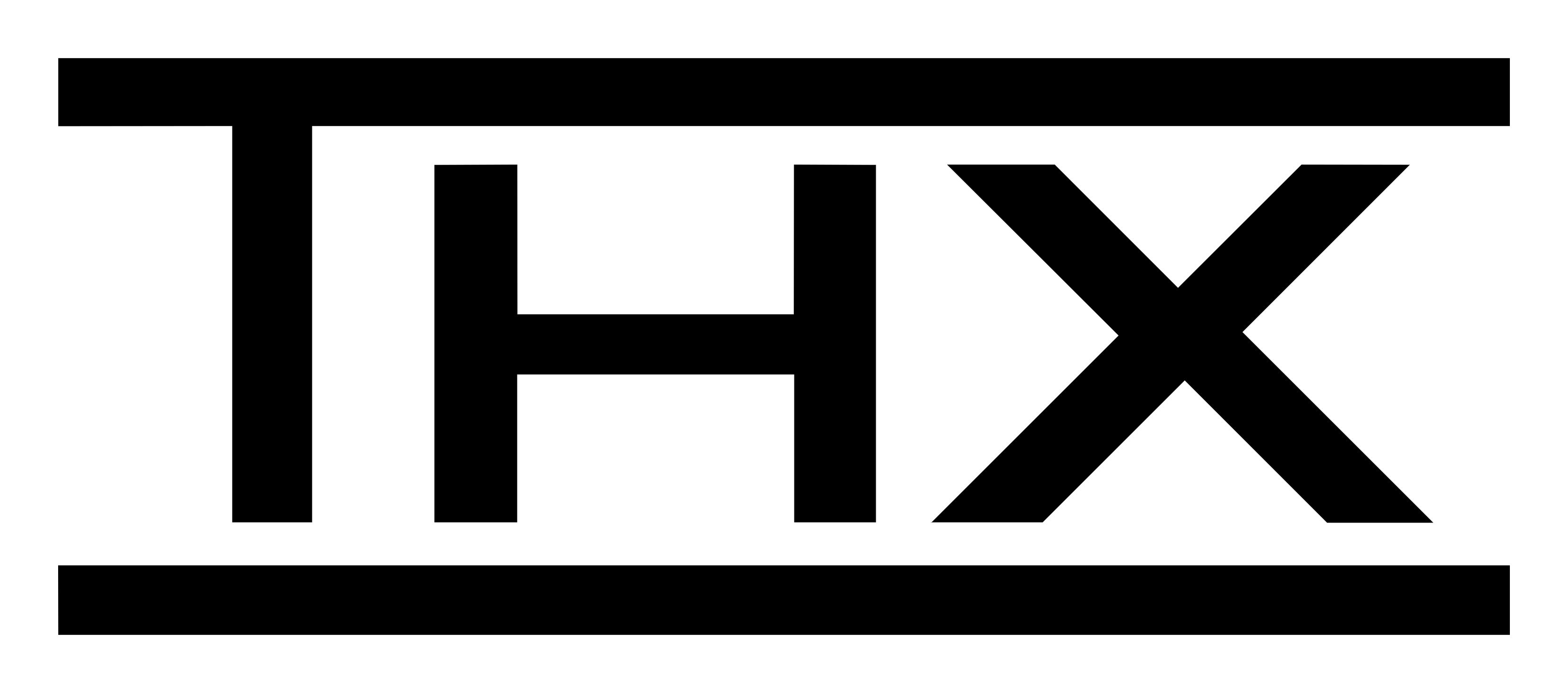THX logo on a transparent background