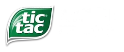 Tic Tac logo, wordmark version, on a transparent background