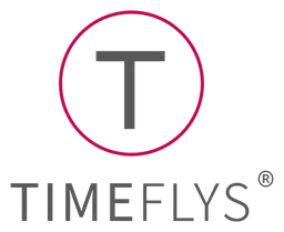 Logo de Timeflies, versión icono, sobre fondo transparente