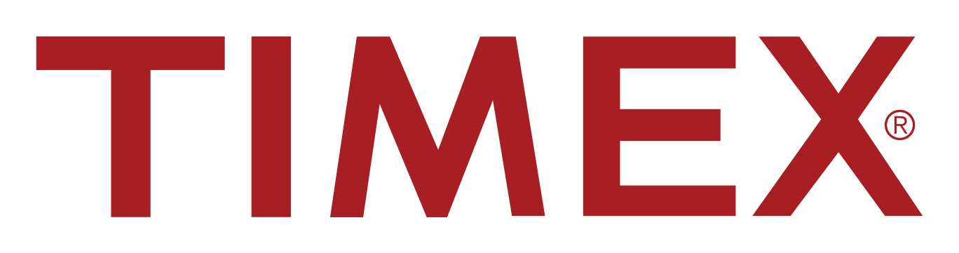 Timex logo on a transparent background