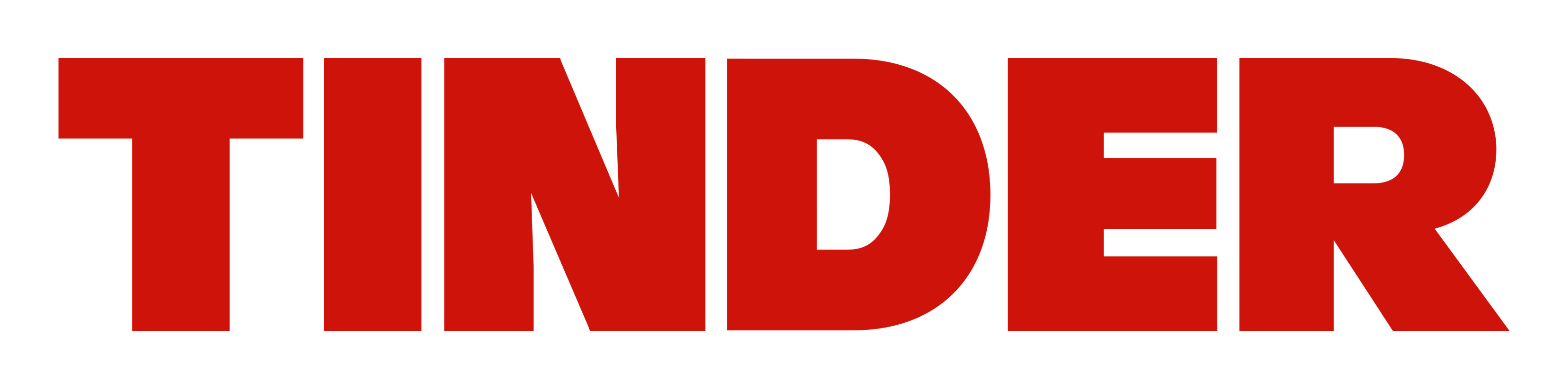 Logo da Tinder em fundo transparente