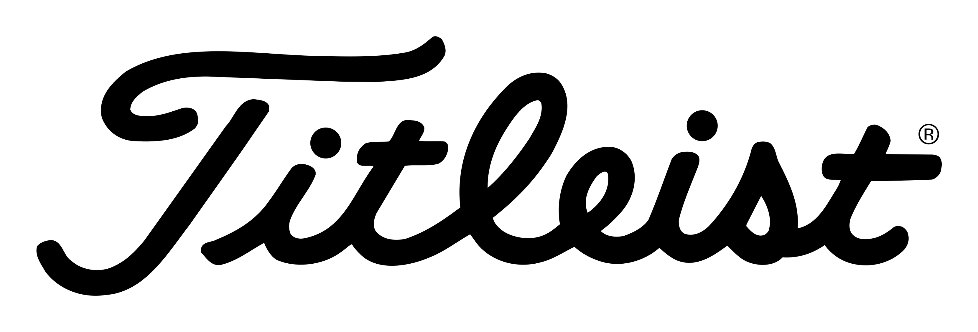 Titleist logo on a transparent background