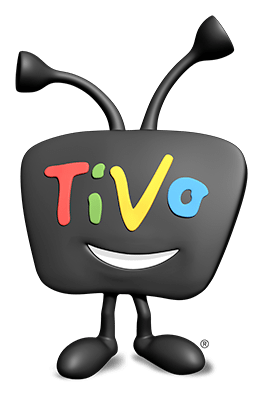 Tivo logo, black version, on a transparent background