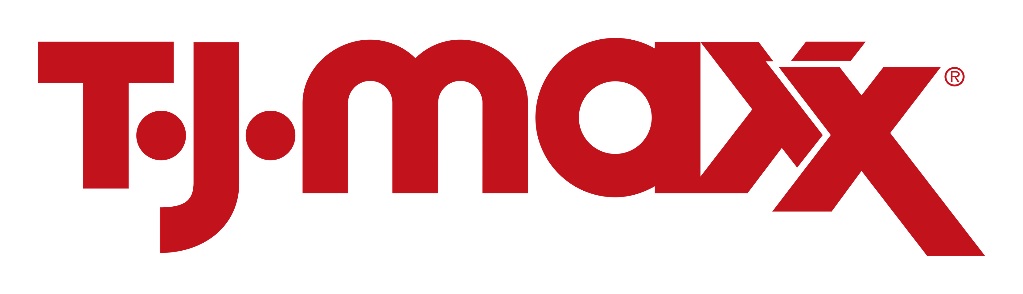TJ Maxx logo on a transparent background