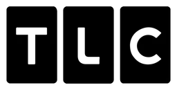 TLC logo, black version, on a transparent background