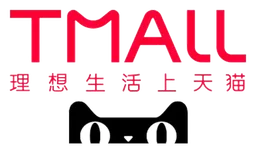 Tmall logo, horizontal version, on a transparent background